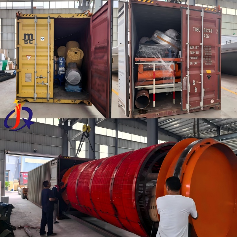 Komplette Gold-Trommelwaschanlage mit 300 TPH nach Namibia geliefert