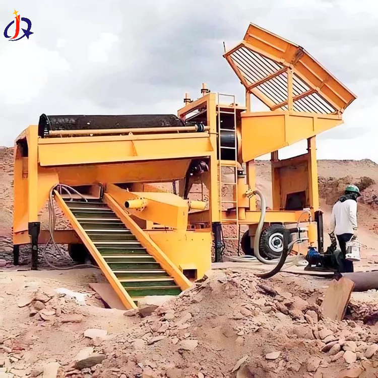 Alluviales Goldsuchfahrzeug